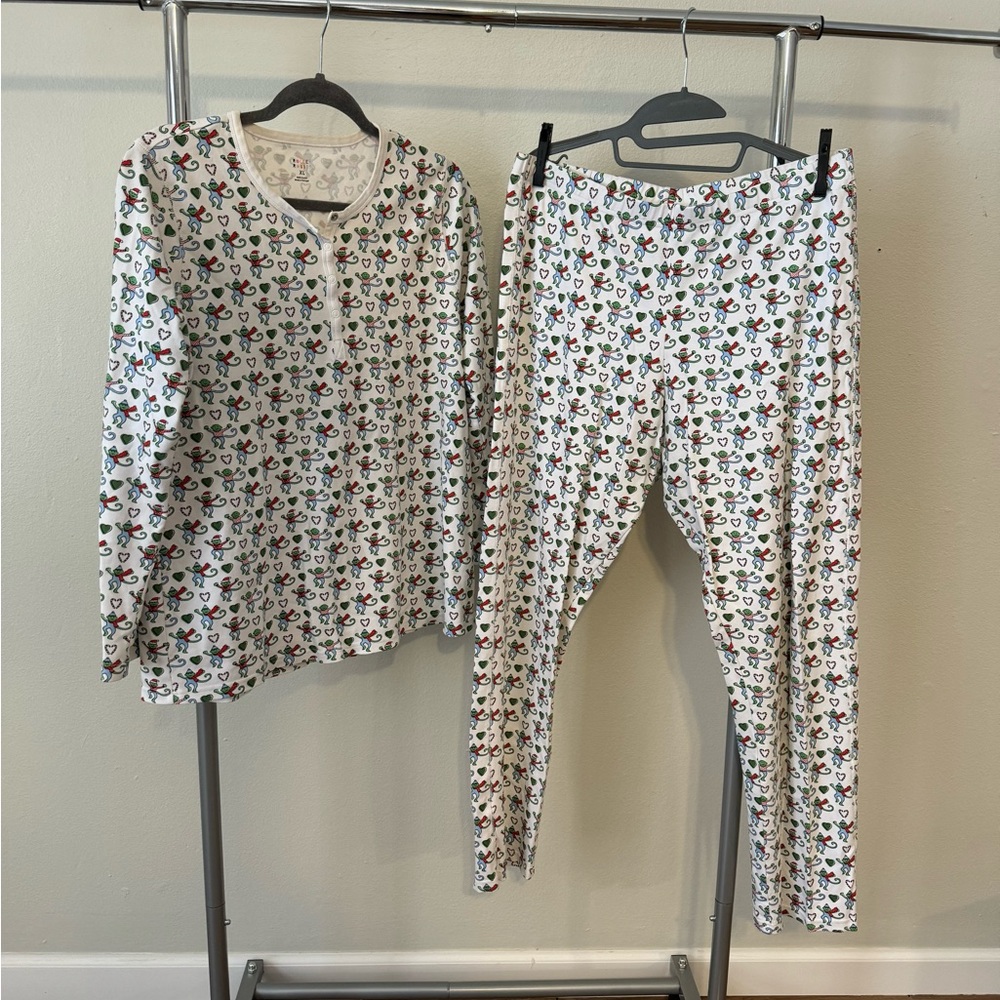 Roller Rabbit Christmas Pajama XL
